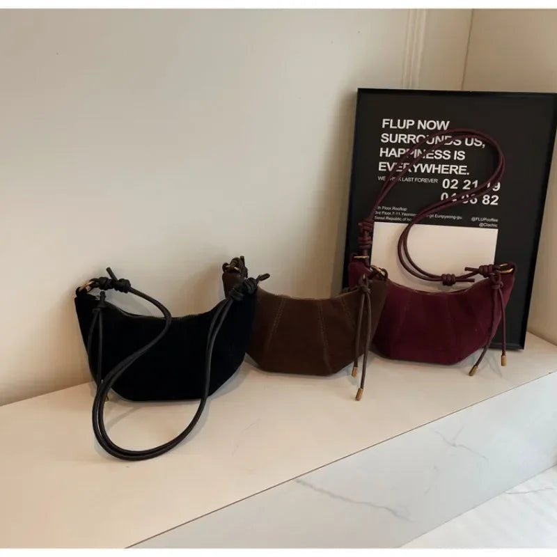 Bolsa Vivi Camurça