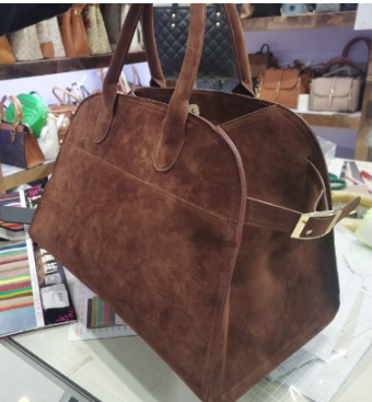 Bolsa Tati Camurça - Pronta Entrega