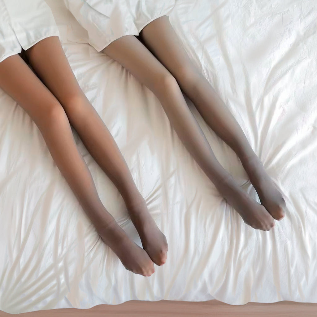 Meia Calça de Lã Translúcida (Tamanho único)