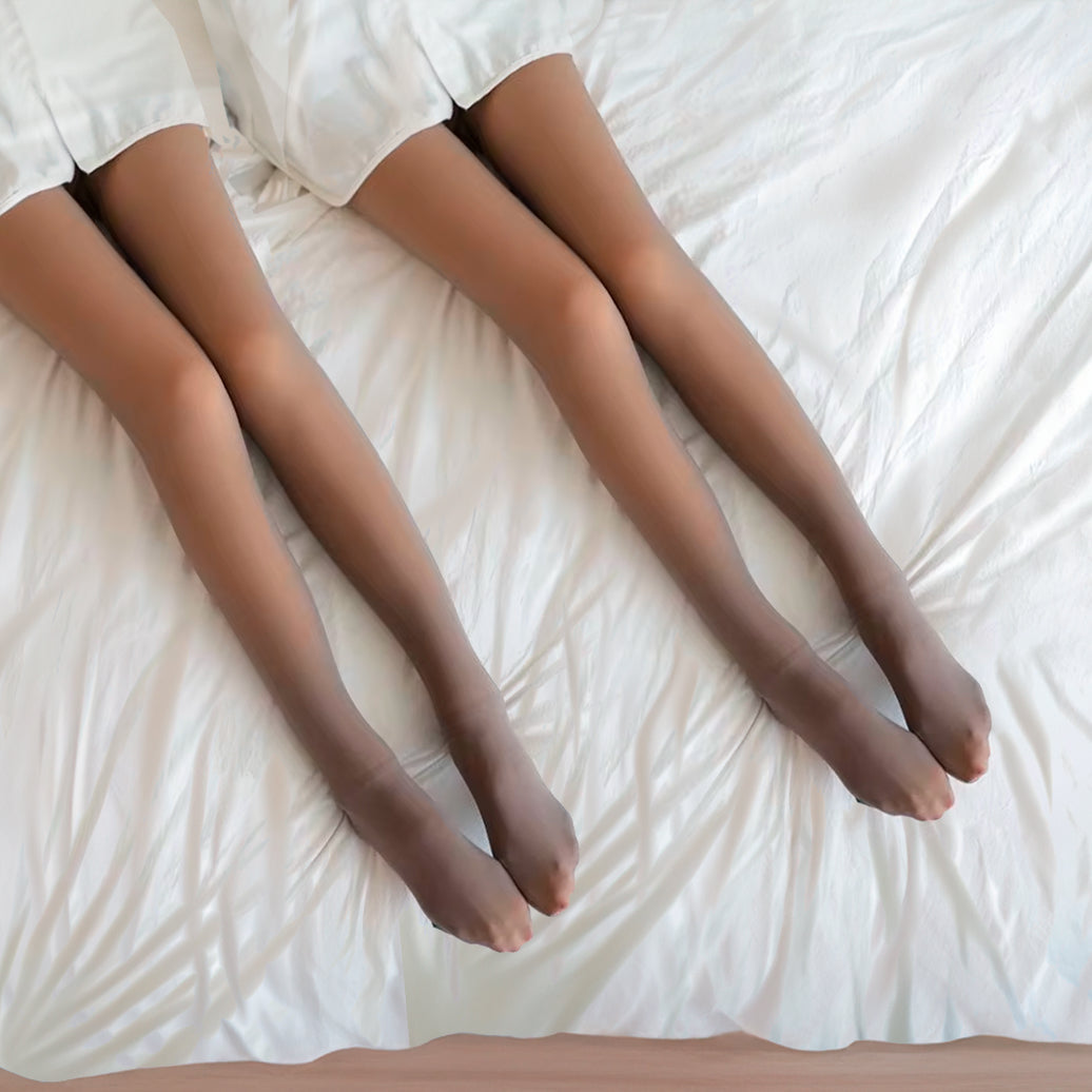 Meia Calça de Lã Translúcida (Tamanho único)