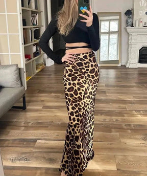 Saia Cátia Animal Print