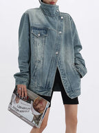 Casaco Jeans Amanda - Pronta Entrega