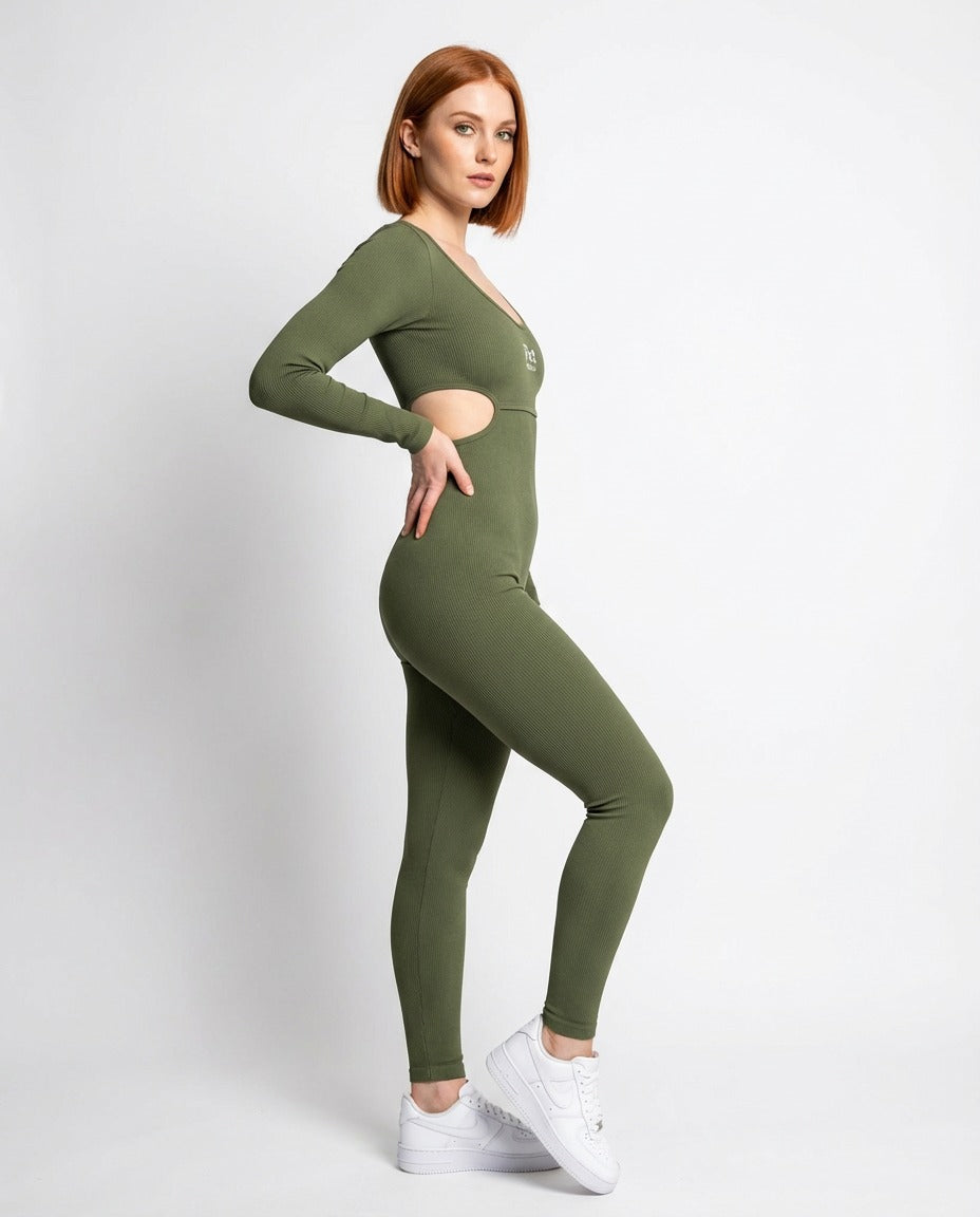 Macacão Fitness Priscila - Pronta Entrega