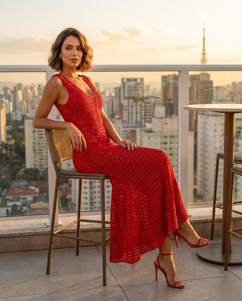 Vestido Sabrina - Pronta Entrega