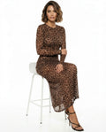Vestido Leopardo TRANSPARENTE
