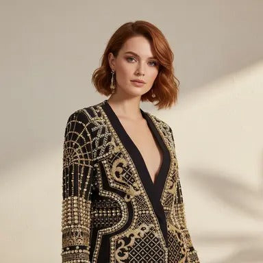 Blazer Bordado Venus - Pronta Entrega