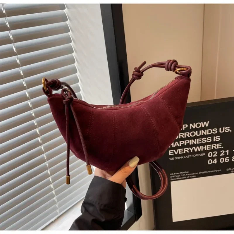 Bolsa Vivi Camurça