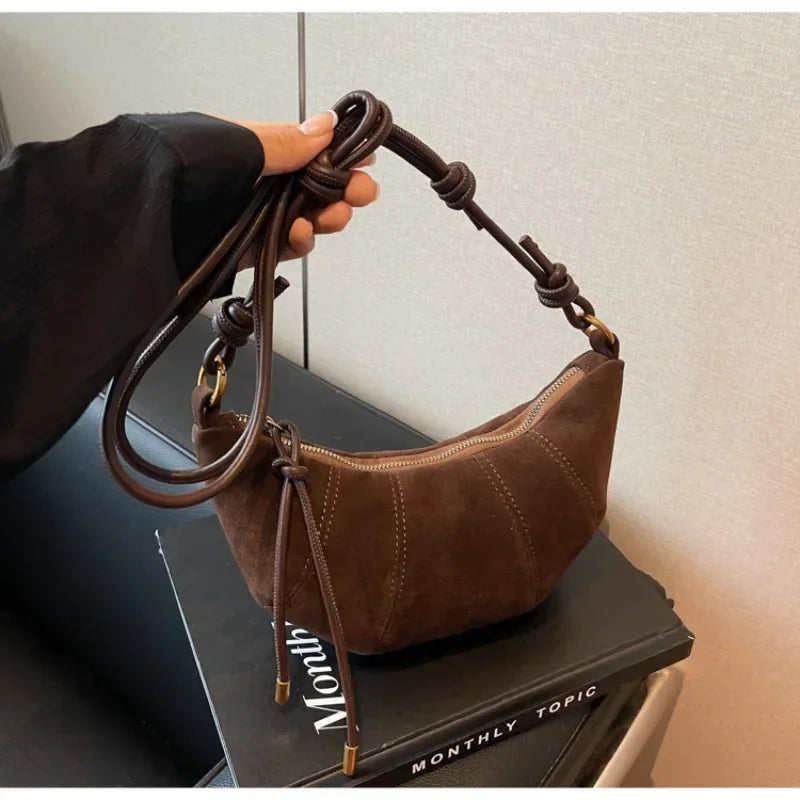 Bolsa Vivi Camurça