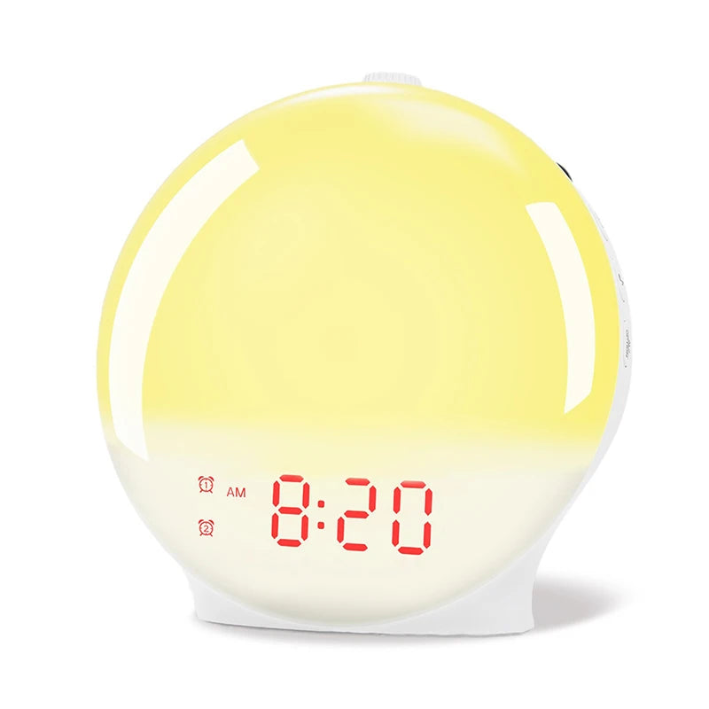 Relógio Alarme com Luz Natural