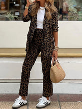 Conjunto Leopardo Outono Inverno