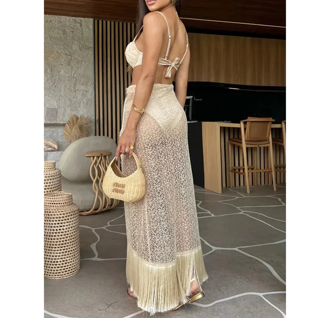 Biquíni com saída de praia Luxo Susi